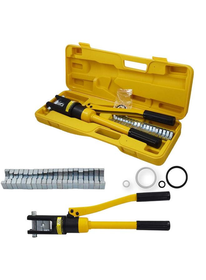 يُسلِّم مجموعة أدوات التجعيد الهيدروليكية لكابلات الأسلاك الكهربائية 10-120 مم، أداة تجعيد بسقاطة 16 طن، مجموعة قوالب أدوات التجعيد الهيدروليكية لكابلات الأسلاك الكهربائية (YQK-120) - Image 4